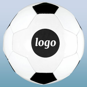 Eenvoudige Logo Zakelijke Promotie Voetbal