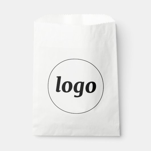 Eenvoudige logo zakelijke promotionele branding bedankzakje (Voorkant)
