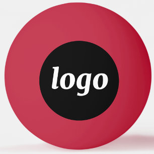 Eenvoudige Logo Zakelijke Promotionele Branding Pingpongballen
