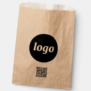 Eenvoudige Logo Zakelijke Promotionele QR Code Kra Bedankzakje