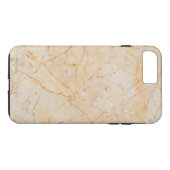 Eenvoudige Marble Texture Personalized Case-Mate iPhone Case (Achterkant (Horizontaal))