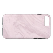 Eenvoudige Marble Texture Personalized Case-Mate iPhone Case (Achterkant (Horizontaal))