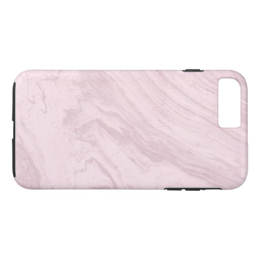 Eenvoudige Marble Texture Personalized Case-Mate iPhone Case (Achterkant (Horizontaal))