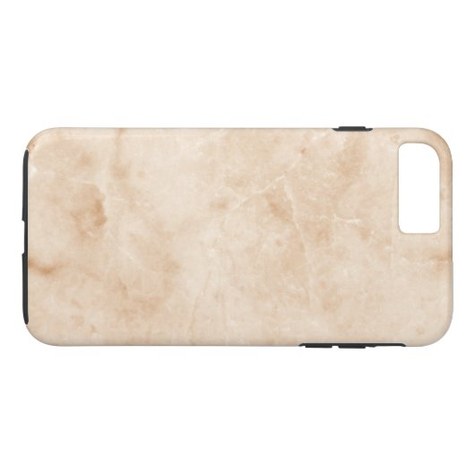 Eenvoudige Marble Texture Personalized Case-Mate iPhone Case (Achterkant (Horizontaal))