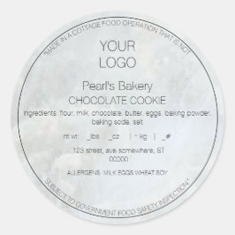 Eenvoudige markeringskraan: Etiket sticker