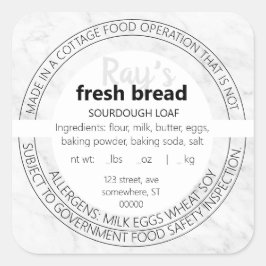 Eenvoudige markeringskraan: Etiket sticker