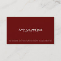 eenvoudige maroon