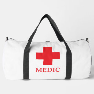 Eenvoudige MEDIC & EHBO, Kruis, Ambulance, Dokter Plunjezak