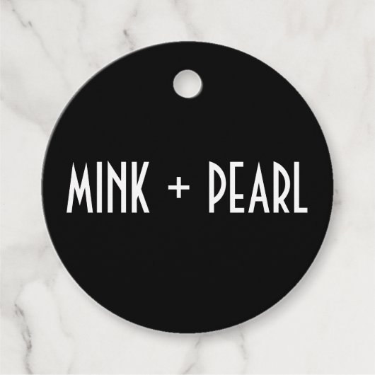 Eenvoudige Merchandise Retail Product Prijs Label (Voorkant)