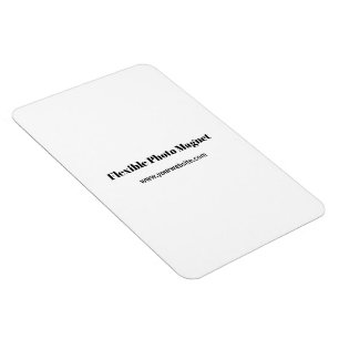 Eenvoudige merkpromotie 4" x 6" flexibele foto magneet