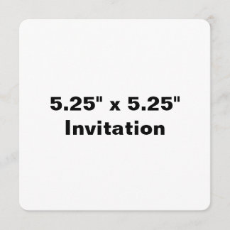 Eenvoudige merkpromotie afgerond 13,3 cm x 13,3 cm kaart