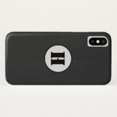 EENVOUDIGE MINIMAAL MODERNE MONOGRAM ELEGANT STIJL Case-Mate iPhone CASE (Achterkant (horizontaal))