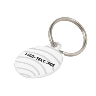 EENVOUDIGE MINIMAAL MODERNE MONOGRAM ELEGANT STIJL HUISDIERPENNING