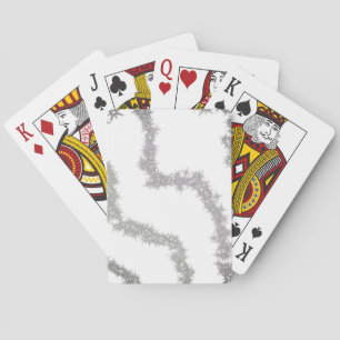 EENVOUDIGE MINIMAAL MODERNE MONOGRAM ELEGANT STIJL POKERKAARTEN