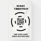 EENVOUDIGE MINIMAAL MODERNE MONOGRAM ELEGANT STIJL SPANDOEK (Verticaal)