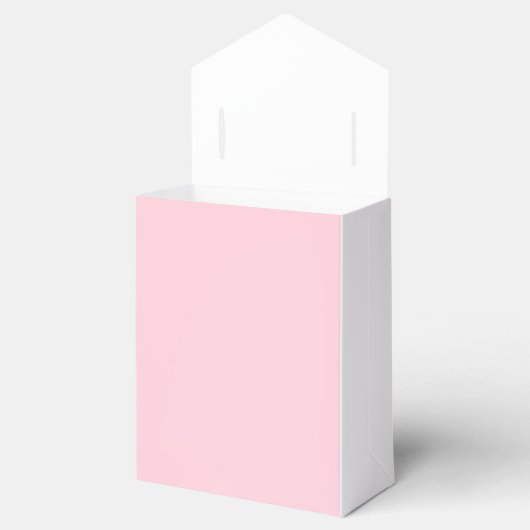 eenvoudige minimale aangepaste pastelgewoonte voor bedankdoosjes (Geopend)