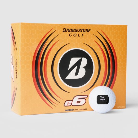 eenvoudige minimale aangepaste waterverf voegt log golfballen (Verpakking)