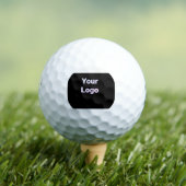 eenvoudige minimale aangepaste waterverf voegt log golfballen (Insitu Shirt)