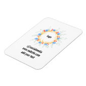 eenvoudige minimale aangepaste waterverf voegt log magneet (Linkerzijde)