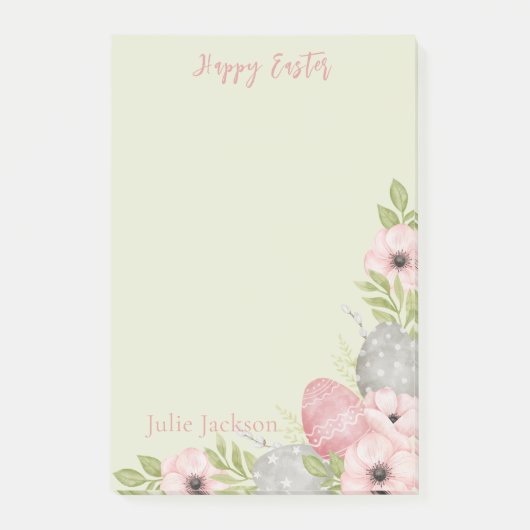 Eenvoudige minimale basisPasen Post-it® Notes (Voorkant)