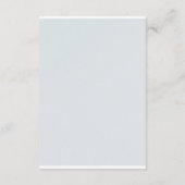 Eenvoudige minimale bruiloft details behuizing Kaa Informatiekaartje (Achterkant)