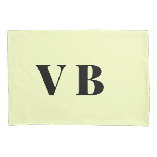 eenvoudige minimale effen kleur aangepaste pastel kussensloop