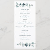 Eenvoudige, minimale Eucalyptusvertakking Programma (Voorkant)