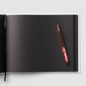 Eenvoudige minimale felicitaties afstuderen voeg u gastenboek (Binnen)