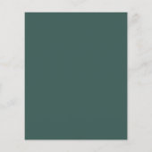 Eenvoudige minimale Greenery-opslagdatum (Achterkant)