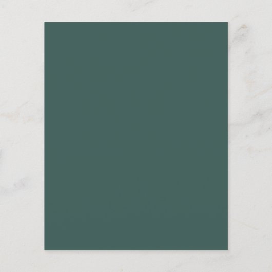 Eenvoudige minimale Greenery-opslagdatum (Achterkant)