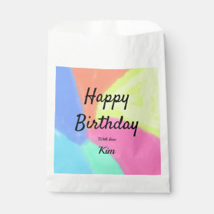 eenvoudige , minimale kalligrafie - gelukkige verj bedankzakje