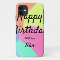 eenvoudige , minimale kalligrafie - gelukkige verj