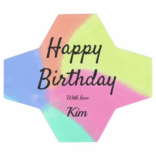 eenvoudige , minimale kalligrafie - gelukkige verj voetbal (Enkel)