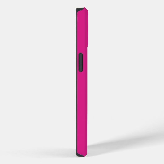Eenvoudige minimale magenta gepersonaliseerd hot r Case-Mate iPhone case (Achterkant / Rechts)
