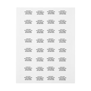 eenvoudige minimale naam hier voor aangepast verze