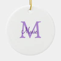 eenvoudige minimale naam monogram roze rood worp