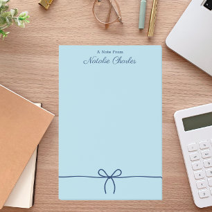 Eenvoudige minimale professionele marine blauw post-it® notes