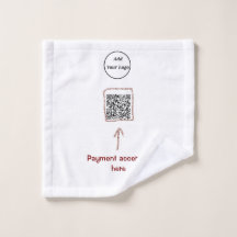 Eenvoudige minimale q of code logo scan code naam