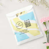 Eenvoudige minimale QR-code logo toevoegen scan co Bedankzakje (Gezegeld)