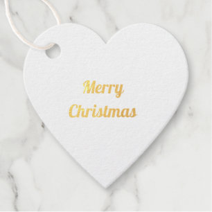 eenvoudige minimale tekst kerstcadeaukaartjes bedankjes labels