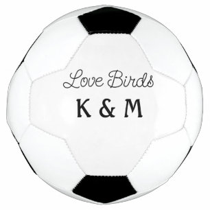 eenvoudige minimale voeg uw naam tekst liefde voge voetbal