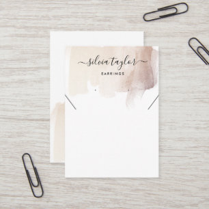 Eenvoudige minimaliserende Ketting-weergavekaart Visitekaartje