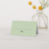 Eenvoudige minimalist|Wijze bruiloft (Voorkant)