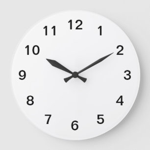 Eenvoudige Minimalistische Acryl Wandklok Grote Klok