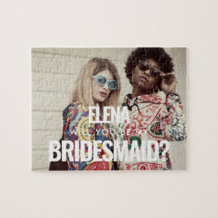 Eenvoudige, minimalistische foto Zal je mijn bruid Legpuzzel