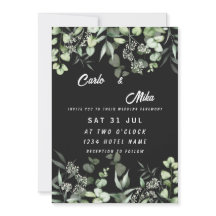 Eenvoudige minimalistische mint groene bruiloft we