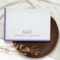 Eenvoudige minimalistische Paarse lavendel profess