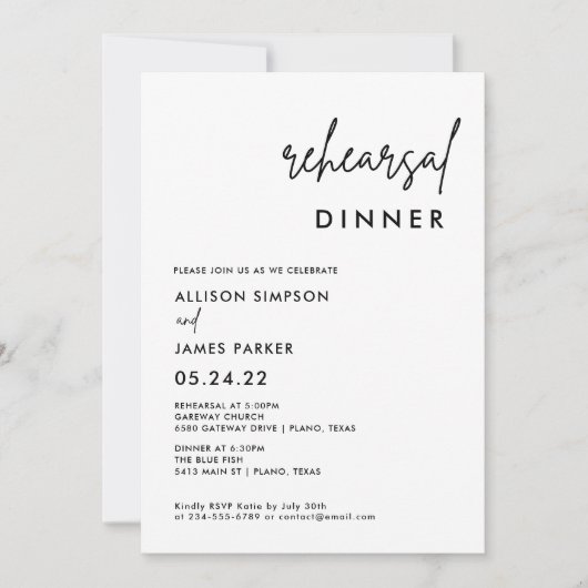 Eenvoudige minimalistische repetitie voor binnenst kaart (Voorkant)