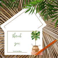 Eenvoudige Minimalistische Tropische Plant