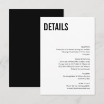 Eenvoudige & Minimalistische Typografie Huwelijksd